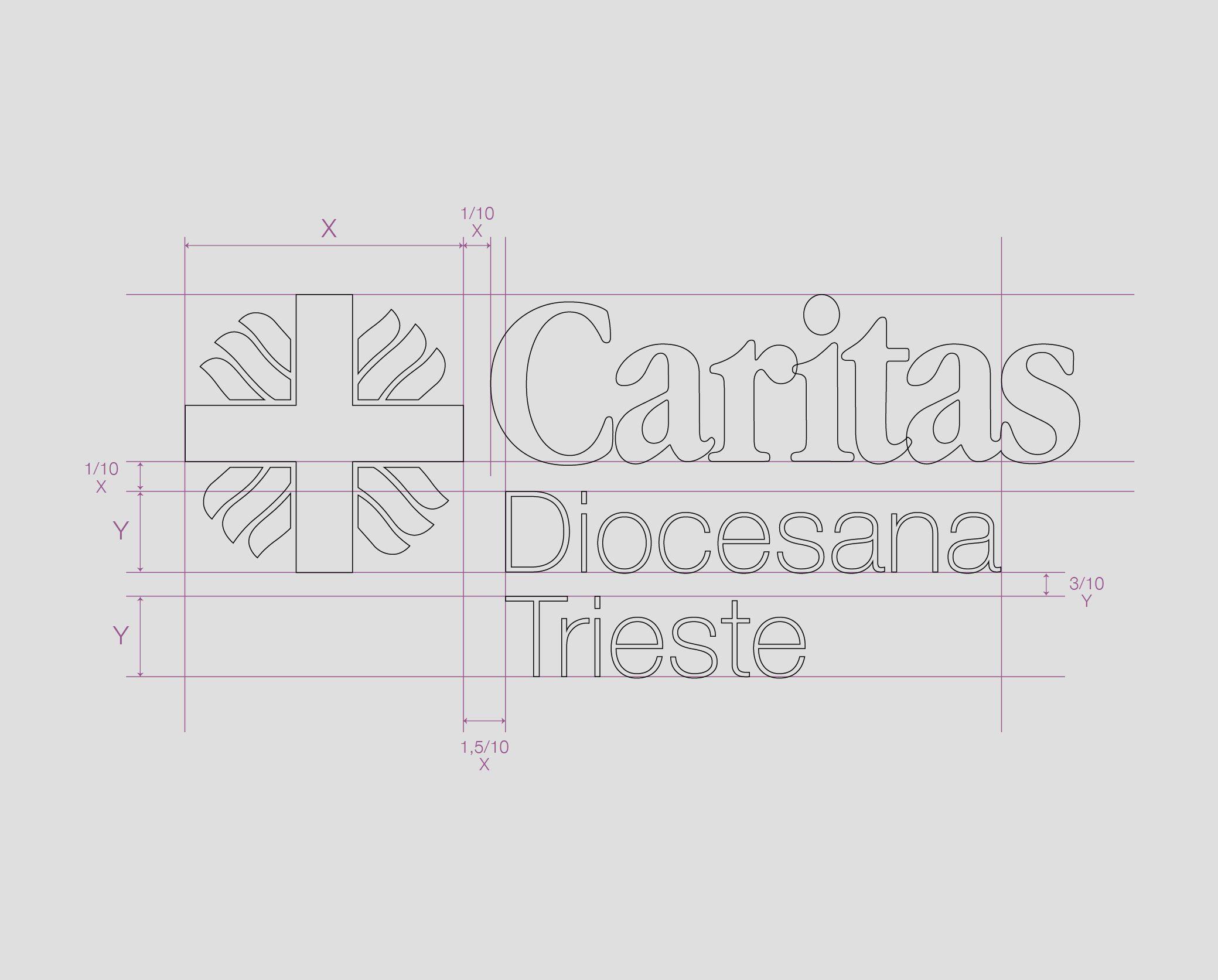 Caritas Diocesana Trieste - restyle logo